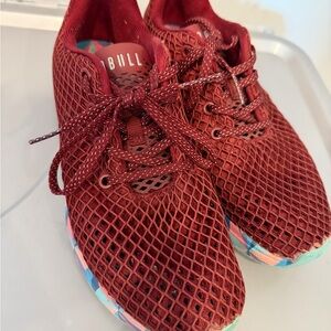 NOBULL Red and Multicolor Sneakers